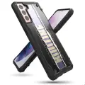 Ringke Fusion X Design durable PC Case with TPU Bumper for Samsung Galaxy S21+ 5G (S21 Plus 5G) black (Routine) (XDSG0054) Photo