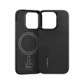 Benks Montage Armor Air Kevlar PC Frame 600D+1500D чехол с поддержкой MagSafe для телефона iPhone 16 Pro Max чёрный — Фото 2