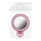 Phone stand CIRCLE MIRROR - stick-on - pink — Foto 2