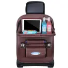 Car seat organizer seat protector seat cover shelf mini car coffee table Foto 1
