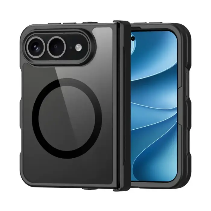 DUX DUCIS case AIMO MAG compatible with MagSafe for iPhone Duo black