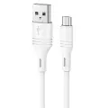 Borofone BX43 CoolJoy data transfer and charging cable | USB-A to Micro USB | 12W | 1m | white Photo
