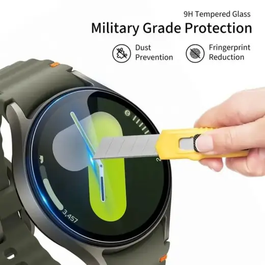 SZKŁO HARTOWANE TECH-PROTECT GLASS FIT+ 2-PACK GARMIN FENIX 7 | 7 PRO CLEAR Foto 2