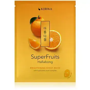 Superfruits Hallabong Brightening Sheet Mask