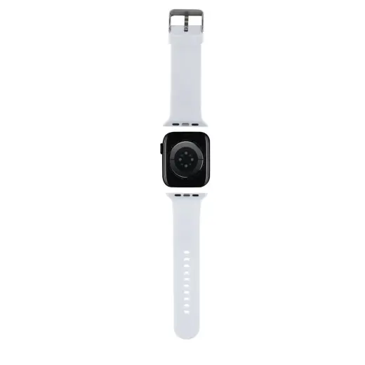 Karl Lagerfeld Karl and Choupette Head NFT Watch Strap for Apple Watch 38|40|41 White (Damaged Package) Foto 2