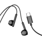 Wire earphones USB C Hoco M93 black  — Foto 3