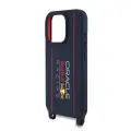 Red Bull Silicone Vertical Logo phone case for iPhone 16 Pro blue with MagSafe support Photo