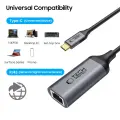 TECH-PROTECT ULTRABOOST ADAPTER TYPE-C TO ETHERNET RJ45 1000MBPS BLACK Фото num