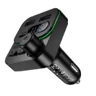 Borofone Transmitter FM BC61 Ocean MP3, Bluetooth - 2xUSB + Type C - PD 45W black Фото num