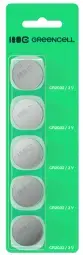 Baterijas Green Cell Blister 5x Lithium Battery CR2032