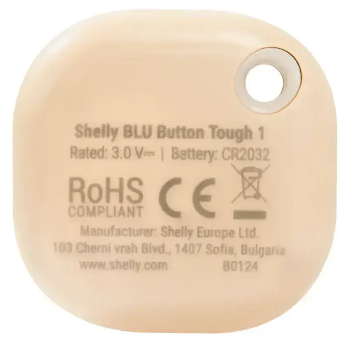 Action and Scenes Activation Button Shelly Blu Button Tough 1 (mocha) Foto 2