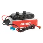 Extension socket with voltmeter AMIO-03782 — Photo 1