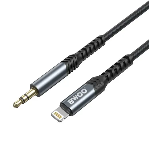 BWOO audio cable BO-AUX068 aux 3.5mm-lightning Photo