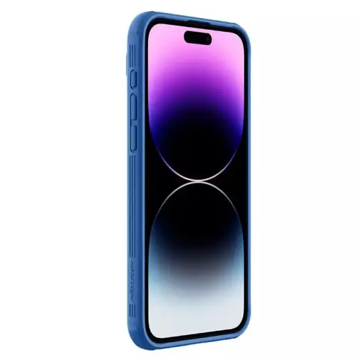 Nillkin CamShield Pro PC+TPU Case for Iphone 15 Pro blue Фото num