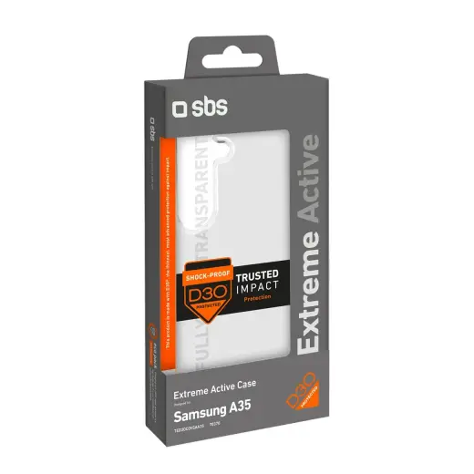 SBS D3O Case for Samsung Galaxy A35 - Transparent Фото num