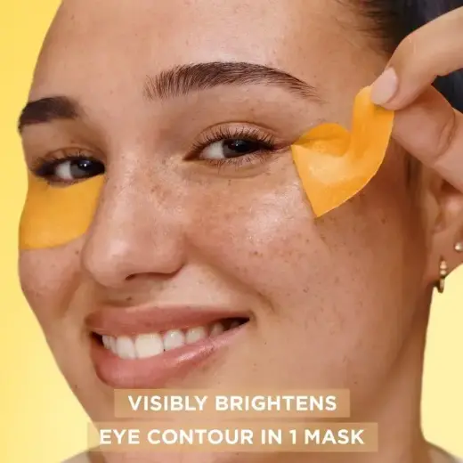 Garnier Skin Naturals Vitamin C Hydrating and Illuminating Mask for the Eye Area with Vitamin C 5 G Foto 4