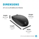 HP 235 Slim Wireless Mouse — Photo 4