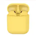 Беспроводные наушники iNpods i12 с микрофоном (желтые) Фото num