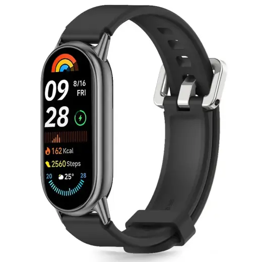 TECH-PROTECT ICONBAND CLASSIC XIAOMI SMART BAND 8 | 9 | 10 | NFC BLACK Фото num