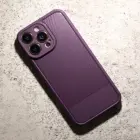 Simple Carbon maciņš telefonam iPhone 15 Pro violets — Foto 4