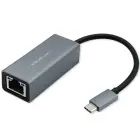 Qoltec adapteris USB-C uz RJ45 — Foto 1