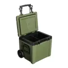 Aukstuma kaste ar riteņiem The Easy-Carry Outdoor Wheeled Cooler 47L tumši zaļa  Foto 2