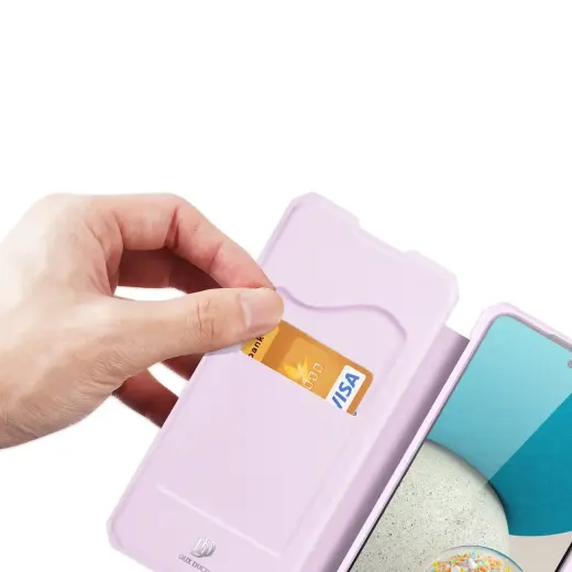 Dux Ducis Skin X Holster Cover for Samsung Galaxy A73 pink Photo