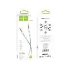 Cable AUX Jack 3,5 mm to Jack 3,5 mm Hoco 1 m UPA19 silver Photo