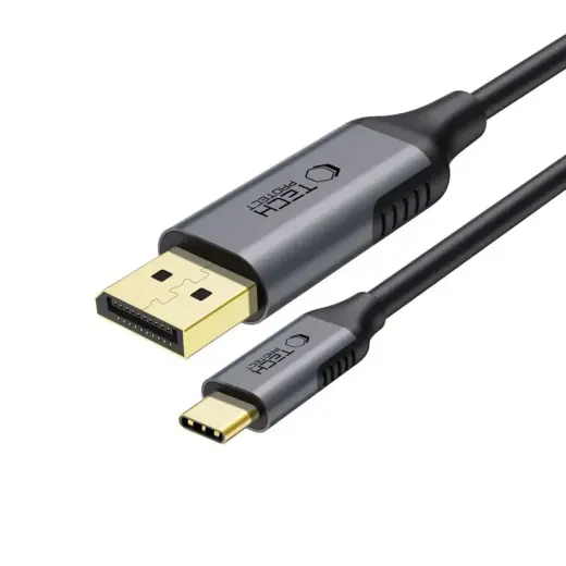 TECH-PROTECT ULTRABOOST CABLE TYPE-C TO DISPLAYPORT 1.4 8K 60HZ 180CM BLACK Foto 1