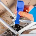 Bike chain cleaner brush Forever Outdoor blue Photo
