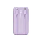 Baseus Comet Series powerbank with display 20000mAh 22.5W - purple + USB-A | USB-C cable Foto 17