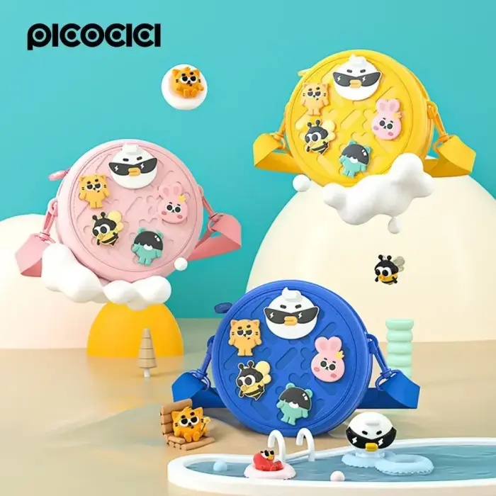 PICOCICI Kids Round Bag K36 blue Photo