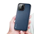 Dux Ducis Fino case cover iPhone 14 Pro blue nylon Photo
