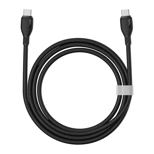 Baseus Pudding Series USB-C Cable - USB-C 100W 1.2m - Black Foto 5