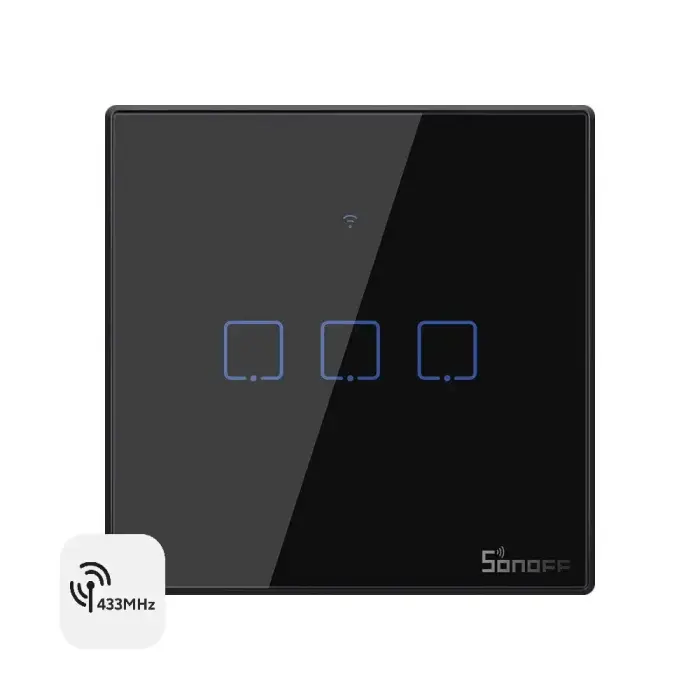 Smart wall switch Sonoff TX T3EU3C with RF control