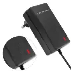 Qoltec Automatic charger for AGM GEL STD 6V 12V battery | 1.5A | Rectifier with LED indicator Photo