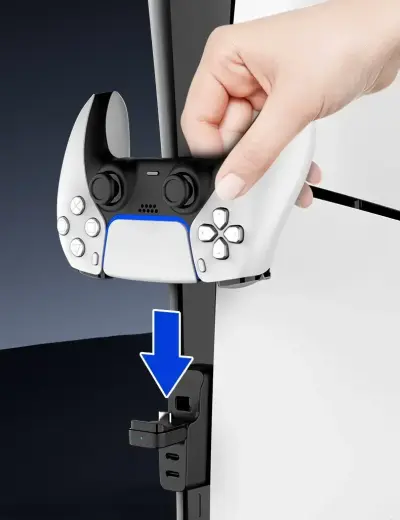 iPega P5S040 Charger Dock for Controller for PS5 Slim/PS5 Pro Black Foto 2