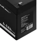 Qoltec AGM battery | 12V | 4.5Ah | Maintenance-free | Efficient| LongLife | for UPS, scale, cash register Foto 4