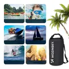 Wozinsky WWK-10 waterproof bag for sup kayak 10l - black Foto 6