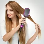 Hair straightener Hoco with comb and digital display HP44 rose red Foto 7