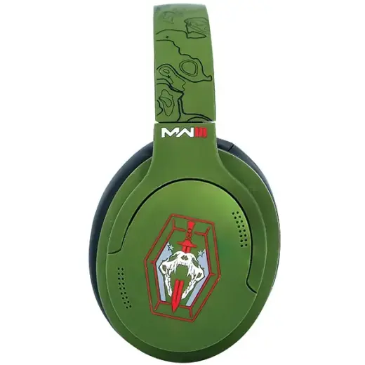 OTL Call of Duty: MW3 ANC słuchawki bezprzewodowe gamingowe | Gaming wireless headphones Olive snake Foto 6