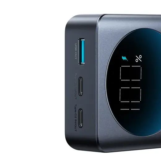 Joyroom JR-PBF04 внешний аккумулятор (powerbank) | 20000 mAh | 65W | USB-C, USB-A | черный Фото num