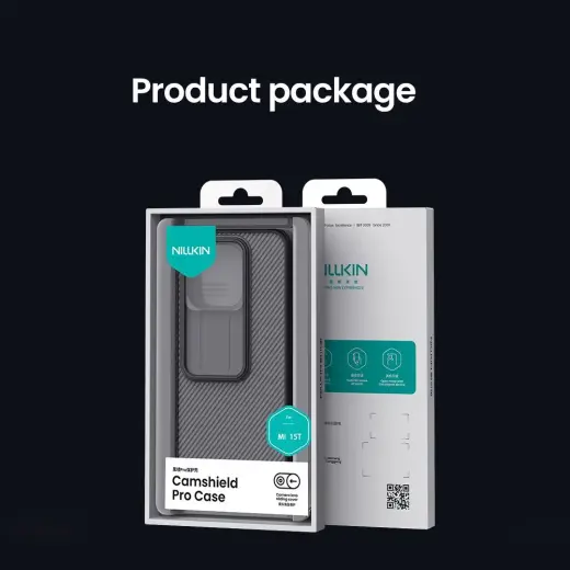 Nillkin CamShield PRO Hard Case for Xiaomi 15T Transparent Black Foto 8
