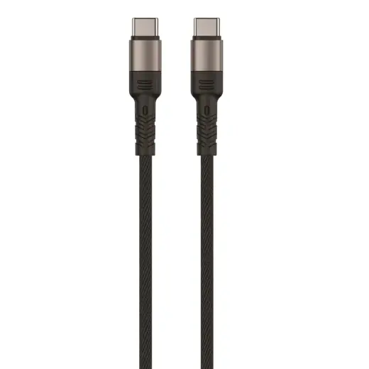 Setty KSL-02 data transfer and charging cable | USB-C to USB-C | 100W | 1m | black