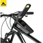 WILDMAN traveling bag for bike frame with zipper 1L (4 "- 7") E12X black Photo