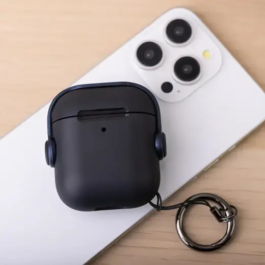 Case for Airpods / Airpods 2 Headset navy blue Foto 8