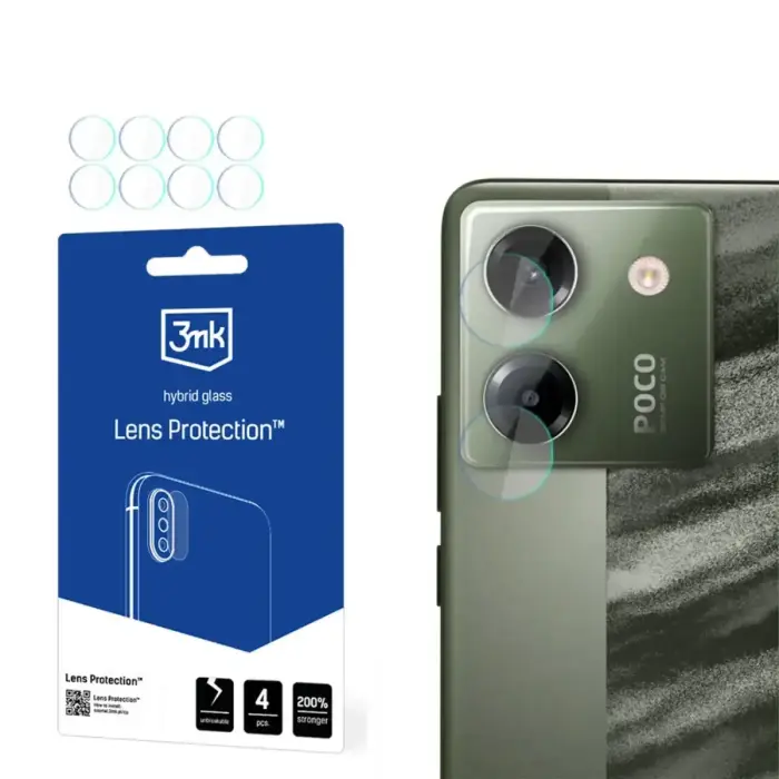 3MK Lens Protector for POCO M7 Pro 5G 4pcs