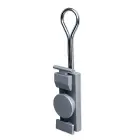Qoltec Fixture for fiber cable | gray — Foto 1