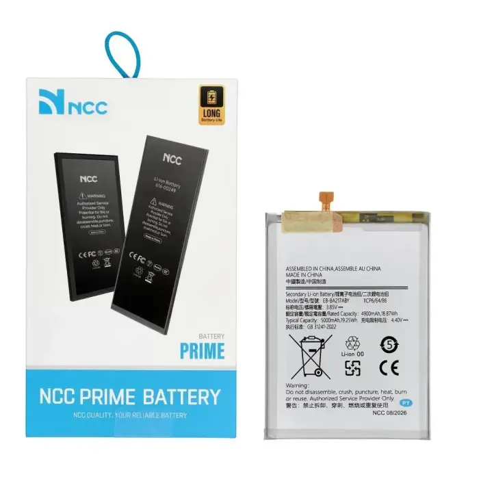 Ncc Battery for Samsung A21S/A12/A02/A13 5G 5000mAh