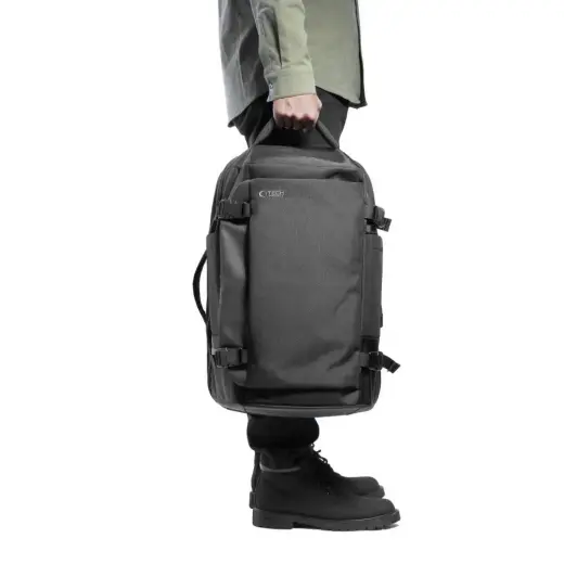 Tech-Protect Defender S40 Backpack for Ryanair & Wizzar, 20L Laptop - Black Foto 11